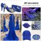 MEIBITE 6796PCS Blue Hotfix Rhinestones Crystal Stones Glass for Fabric Clothes Shirts Sparkly Flat Back Round with Tweezers and Picking Pen (SS6~SS30 Set)
